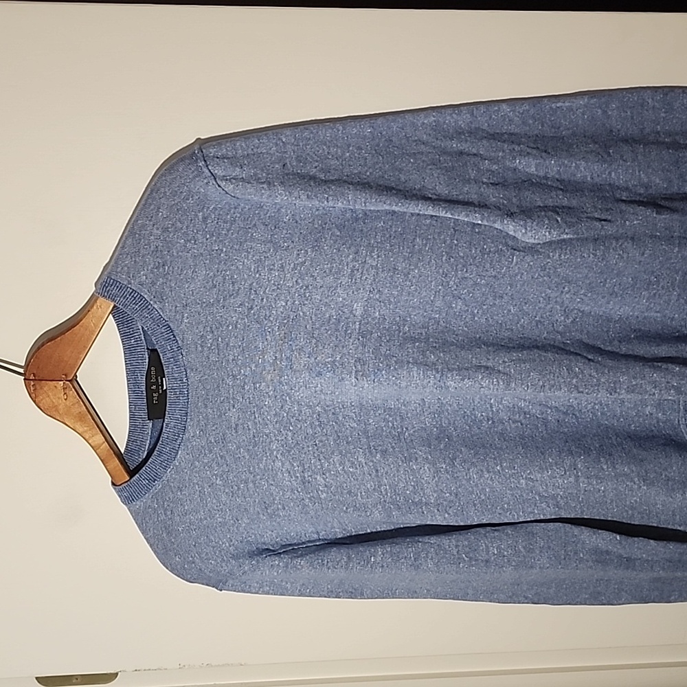 Rag & Bone Small Extra Fine Wool And Linen Blend … - image 1